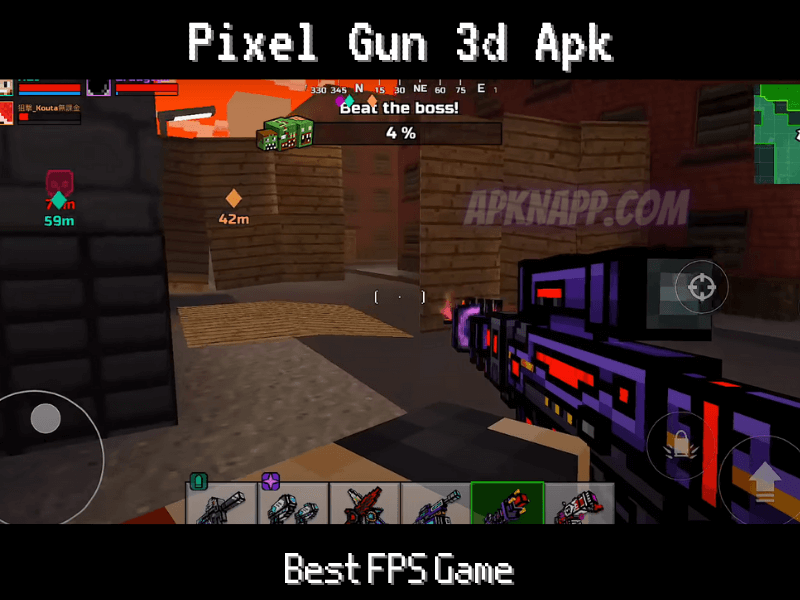 pixel gun the best Shooting game