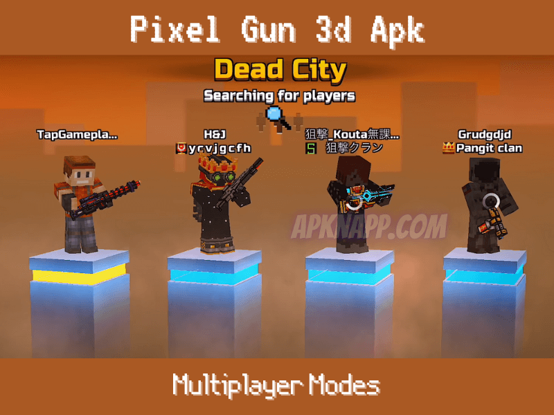 pixel gun 3d multiplayer mode