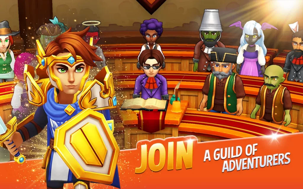 Join the Team of Heroes in Shop Titan