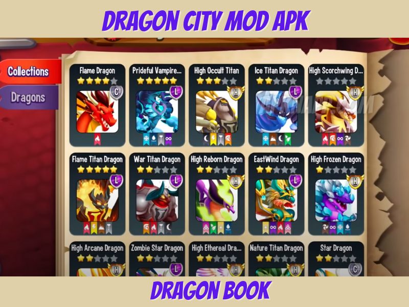 dragon city mod apk dragon book