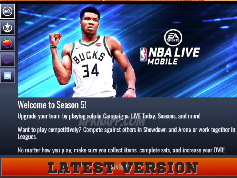 NBA Live Mobile Mod Apk Season 5