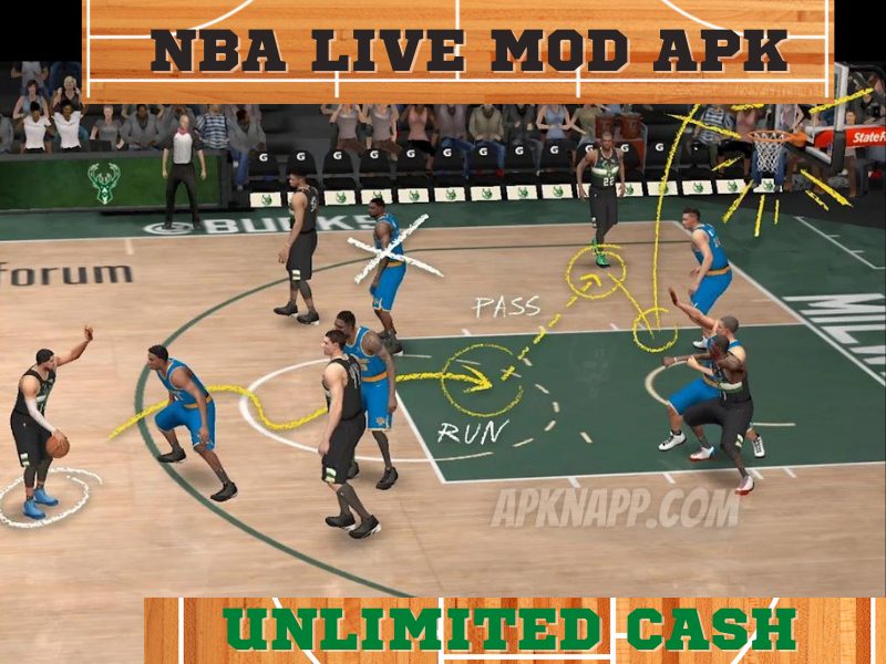 NBA Live Mobile Mod Apk Unlimited Cash