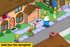 Get The Simpsons Tapped Out Mod Apk 2023-Unlimited Donuts/Money & Free Shopping 2