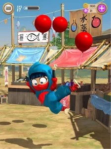 Clumsy Ninja Mod APK 2022- Get Unlimited Coins and Gems 3