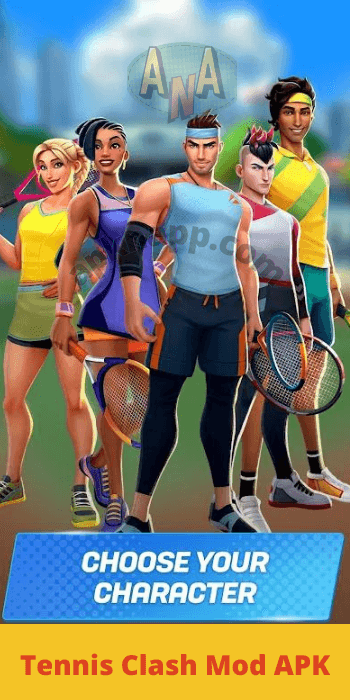 Tennis Clash: Multiplayer Game Mod APK 2024 – Get Unlimited Coins/Gems 2