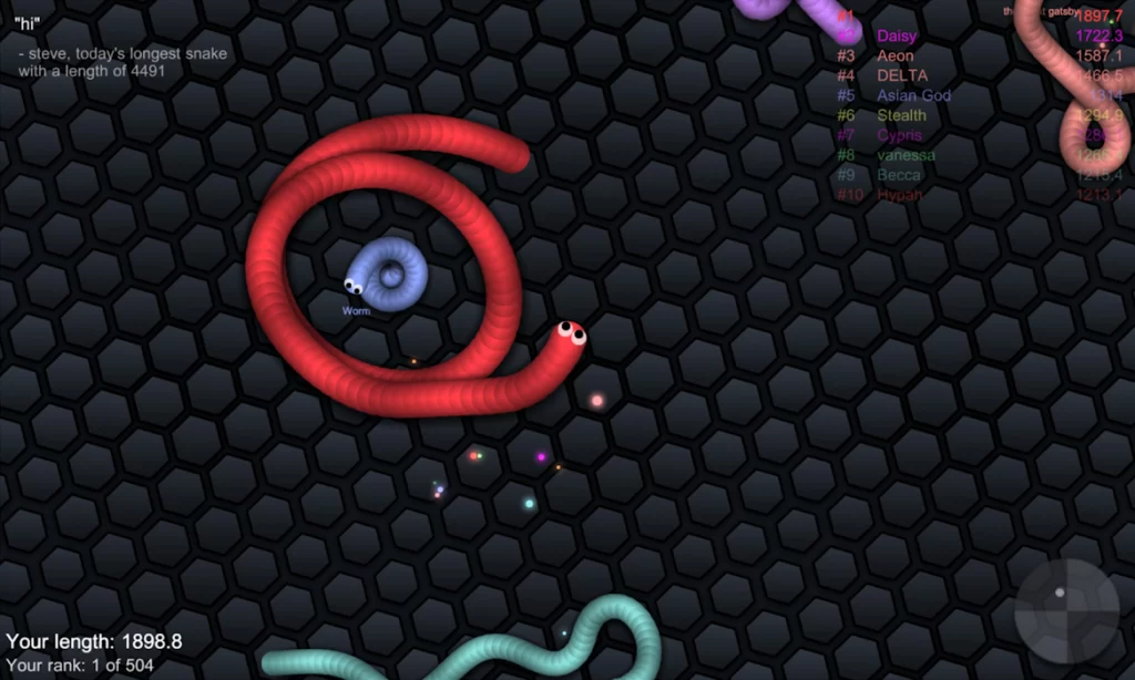 Get Slither.io MOD APK – FREE Download (VIP GOD MOD/Invisible Skins) 4
