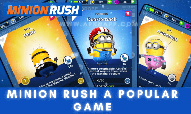 Why Minion Rush is popular