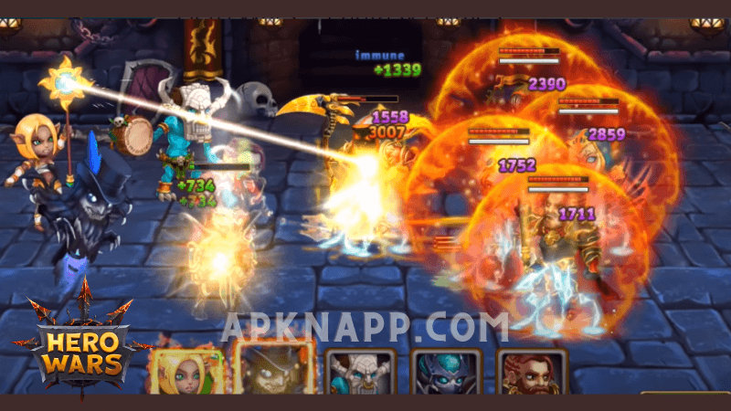 Hero Wars Mod APK with Unlimited Gems