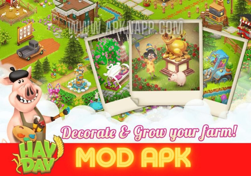Download hay day mod apk with unlimited Seeds