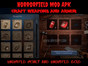 Horrorfield Mod APK 2024 Unlimited Money/Gold/Unlocked All Characters 4