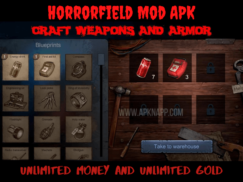 Horrorfield Mod APK 2023 Unlimited Money/Gold/Unlocked All Characters 