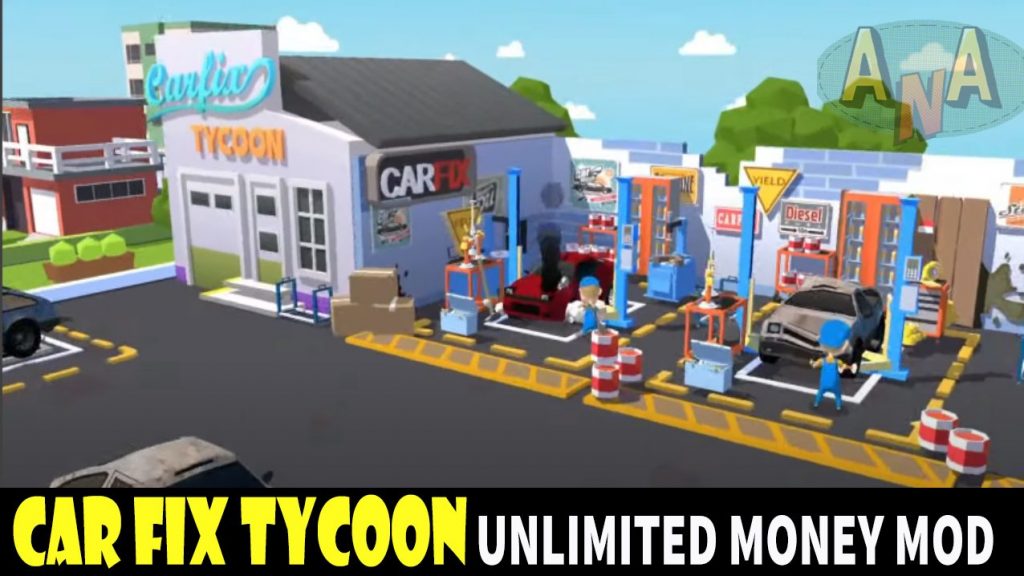 Car Fix Tycoon Mod APK Unlimited Money