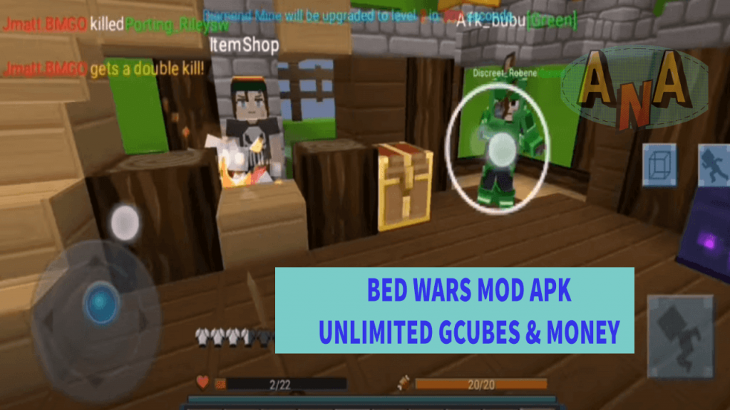 Bed Wars Mod APK 2022- Get Unlimited Money/Gcubes and Keys 1