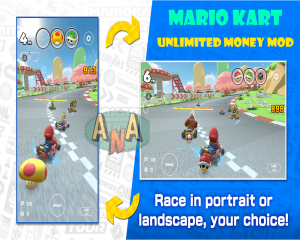 Mario Kart Tour Mod APK 2023-Unlimited Rubies & Everything 4