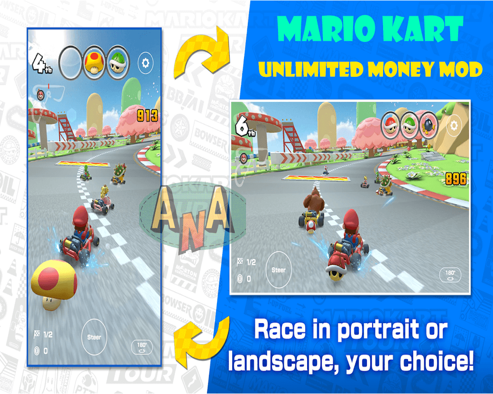 Mario Kart Tour Mod APK Unlimited Money