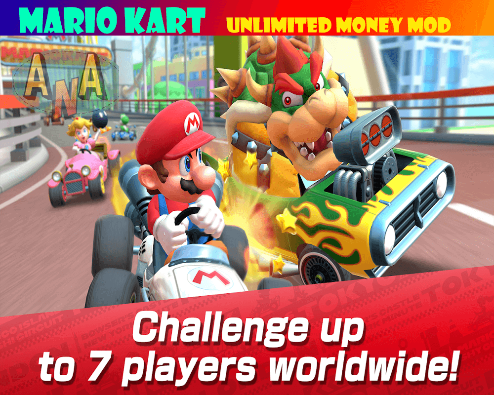 Mario Kart Tour mod apk Unlimited Rubies